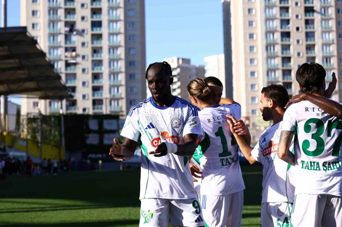 Eyüpspor - Çaykur Rizespor maçında ilk yarı: 0-1
