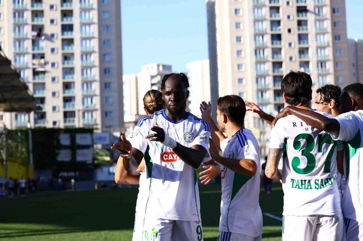 Eyüpspor - Çaykur Rizespor maçında ilk yarı: 0-1