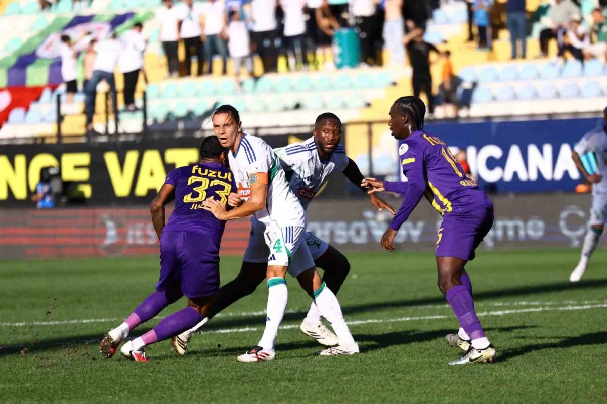 Eyüpspor - Çaykur Rizespor maçında ilk yarı: 0-1