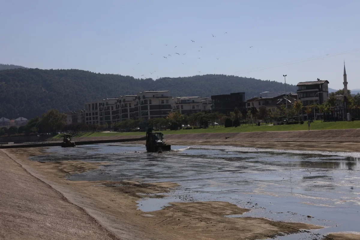 Bursa Nilüfer Mihraplı Deresi'nde 51 kilometrelik temizlik