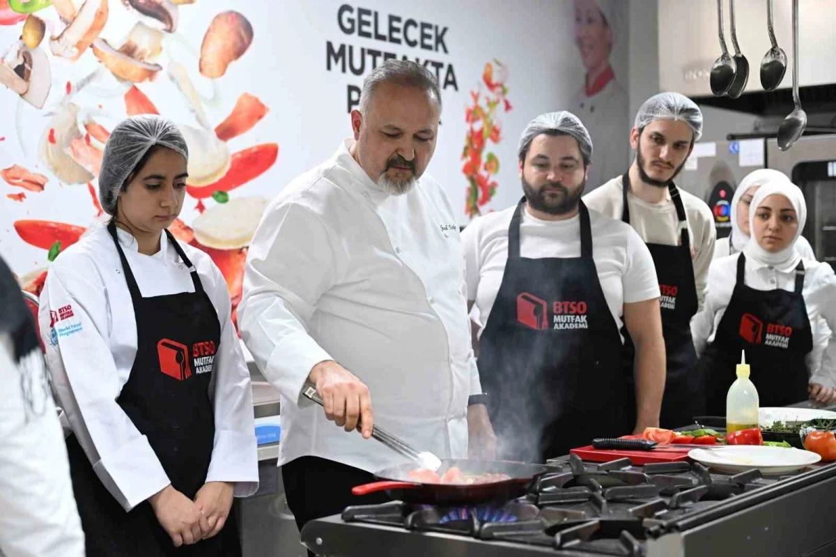 BTSO Mutfak Akademi, girişimcilik için yeni kapı açıyor