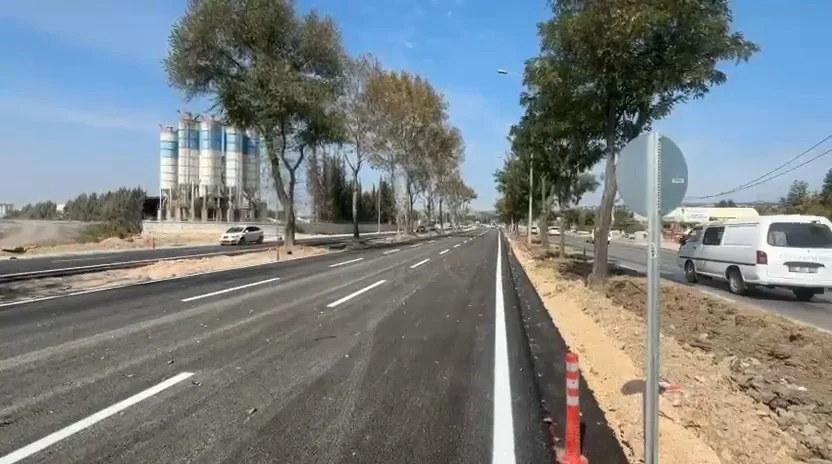 Bursa'da Geçit-Bademli yol çalışması okullar açılmadan bitti