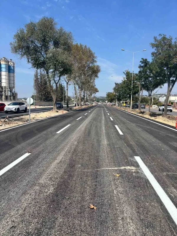 Bursa'da Geçit-Bademli yol çalışması okullar açılmadan bitti