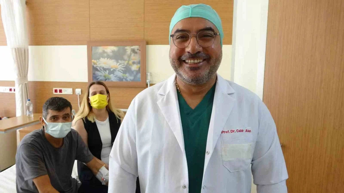 Eşinin böbreğiyle hayata tutundu: Yalçın Arslan'a nakil