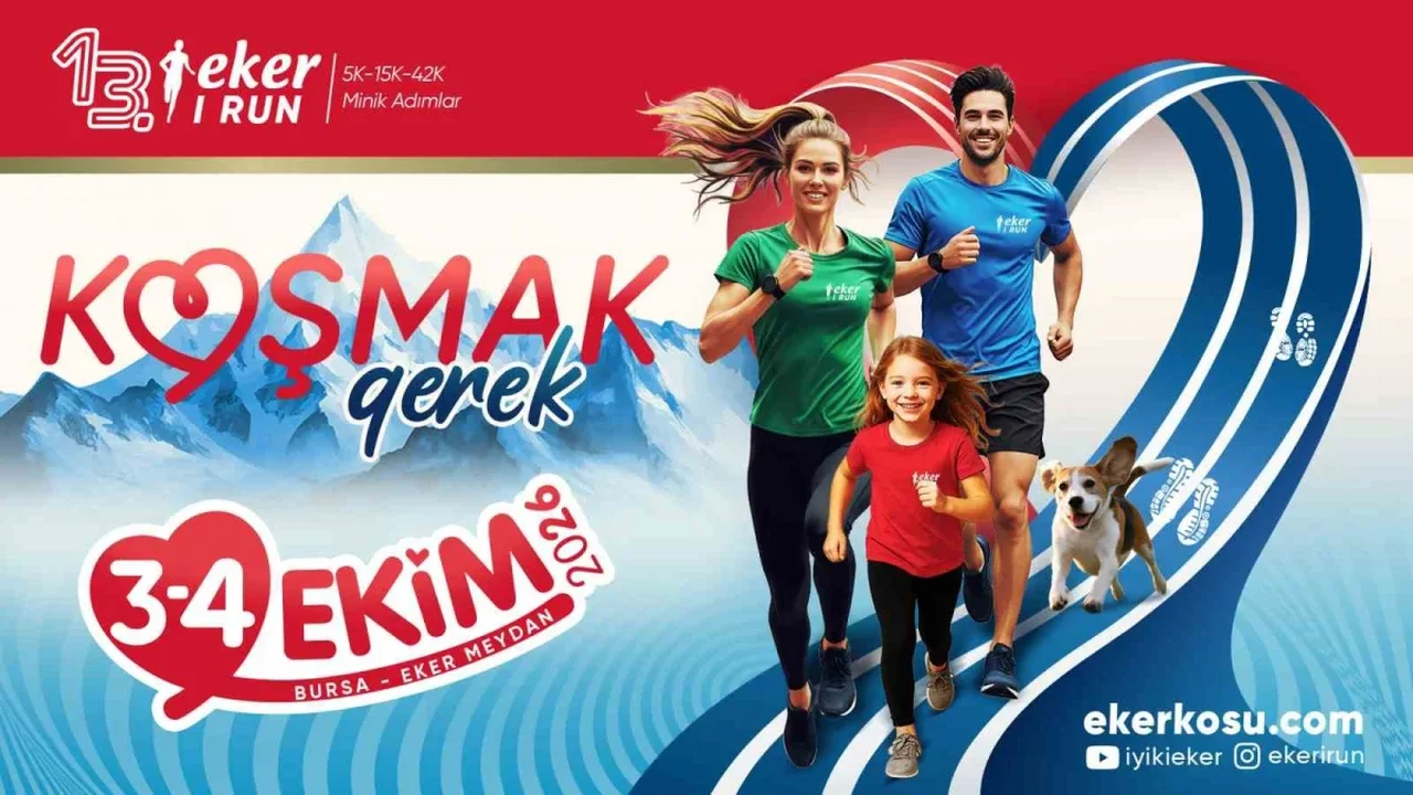 Eker I Run 13. yılında iki güne yayılan programla geliyor