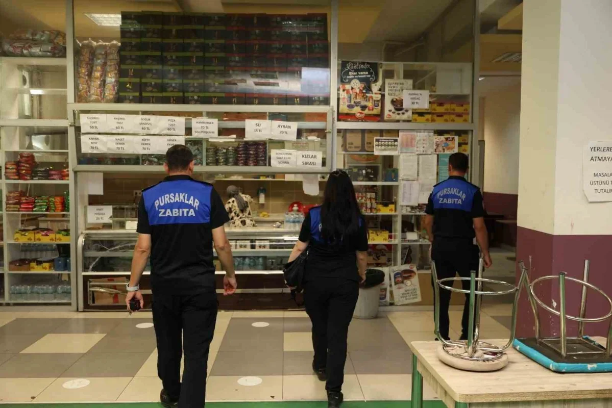 Pursaklar Belediyesi okul kantinlerinde denetimleri sıkılaştırdı