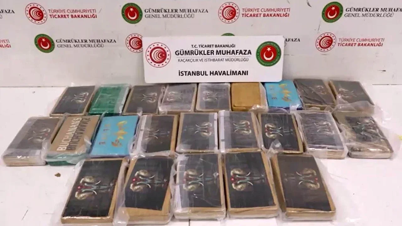İstanbul Havalimanı'nda 206 milyon TL'lik kokain operasyonu