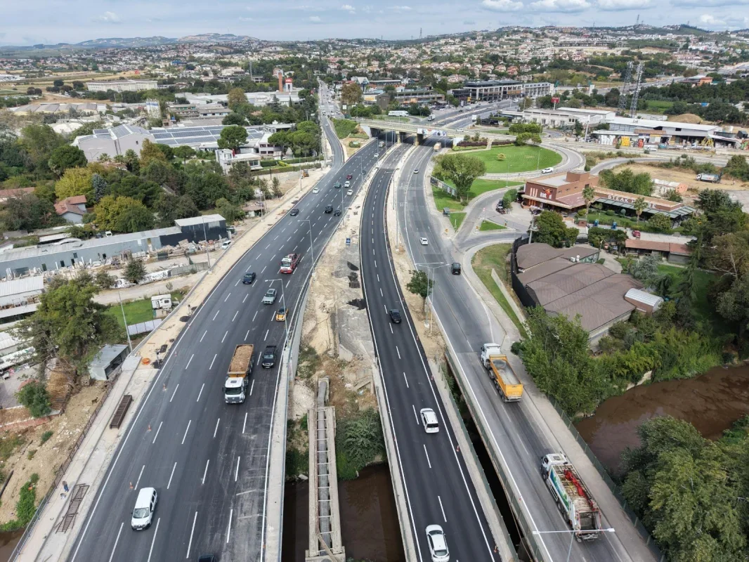 Bursa Geçit Köprüsü ve bağlantı yolları trafiğe açıldı