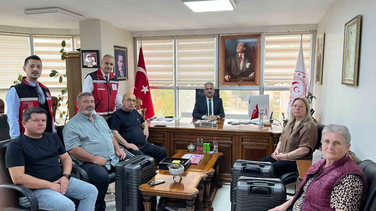 Tekirdağ'da şehit aileleri umre için kutsal topraklara gidiyor