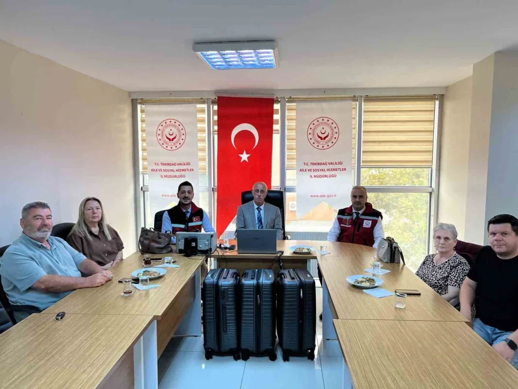 Tekirdağ'da şehit aileleri umre için kutsal topraklara gidiyor