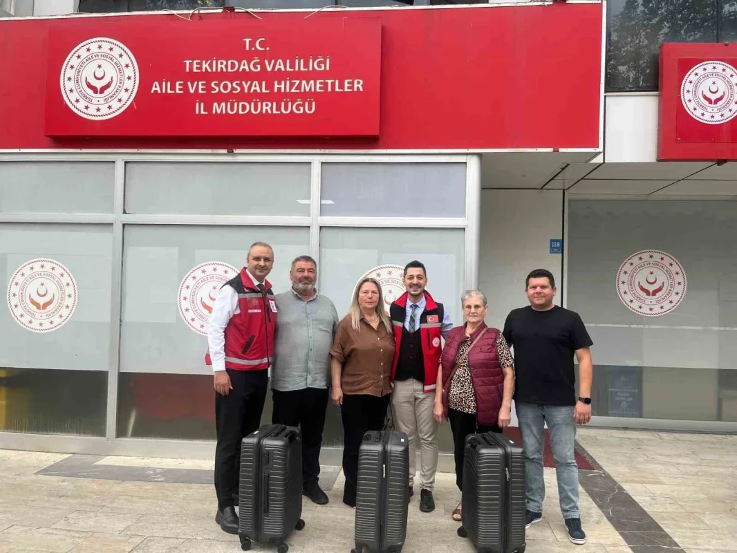 Tekirdağ'da şehit aileleri umre için kutsal topraklara gidiyor