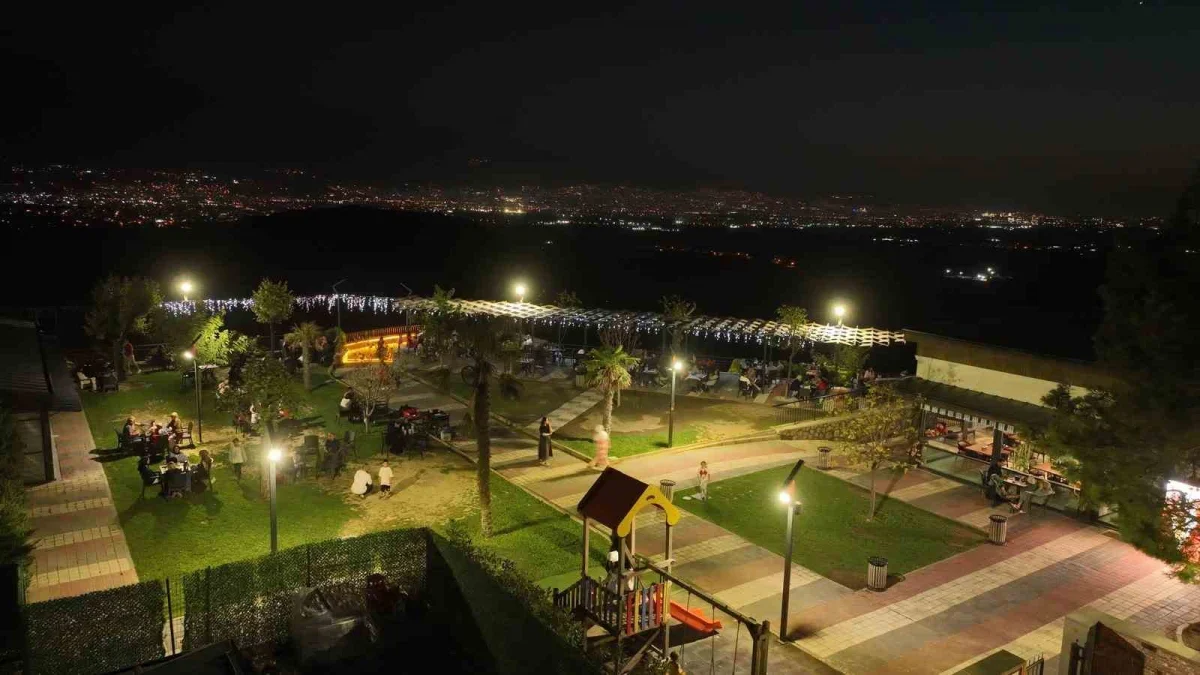 Gürsu Seyir Terası yazın rekor ziyaretçi sayısına ulaştı