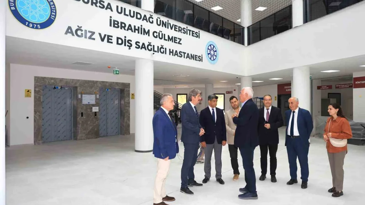 BUÜ Ağız ve Diş Sağlığı Hastanesi'nde inşaat son aşamada