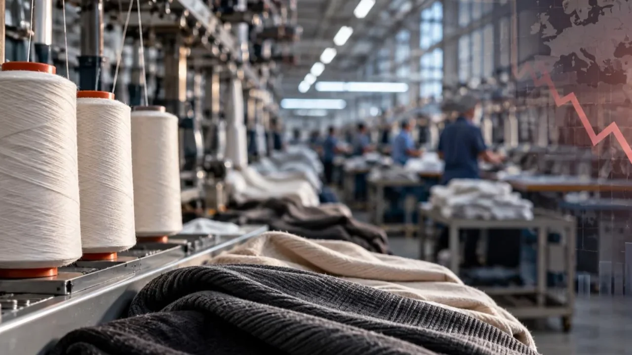 İSO Tekstil PMI 44,1'e geriledi: Yeni siparişlerde sert düşüş