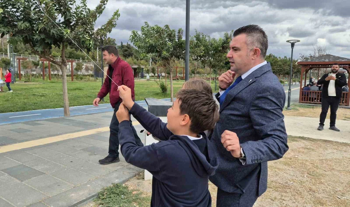 Gazze'deki çocuklar için Tekirdağ'da uçurtmalar gökyüzüne çıktı