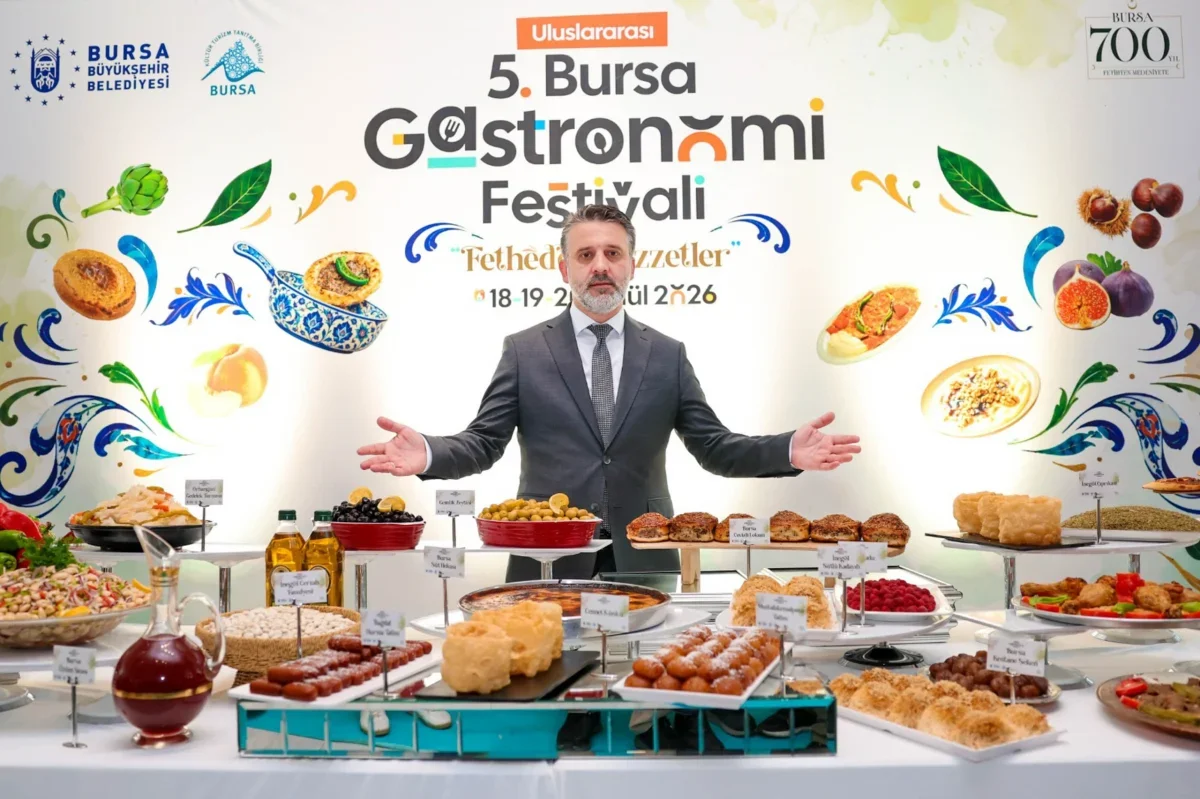 Bursa Gastronomi Festivali 18-20 Eylül'de Merinos Parkı'nda