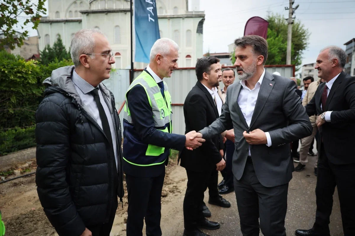 İnegöl Turgutalp'te 2 bin yeni yapı için temel atıldı