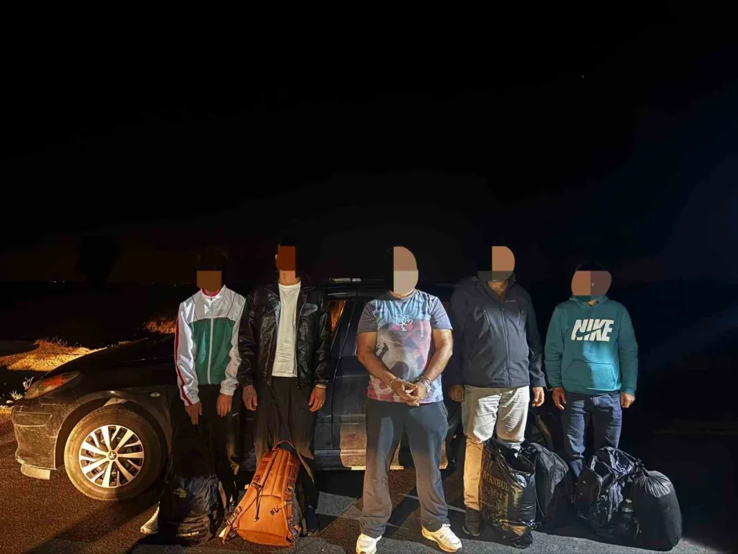 Edirne'de düzensiz göçmen operasyonu: 16 kişi yakalandı