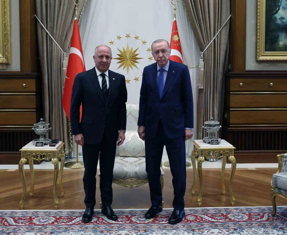 ASO'nun Ankara sanayisi projeleri Erdoğan'a sunuldu