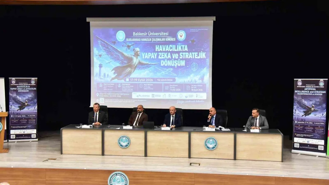 Balıkesir'de havacılıkta yapay zekâ kongresi başladı