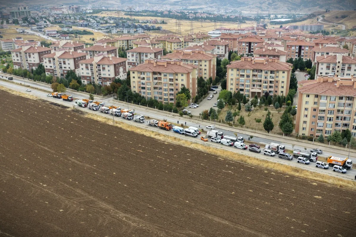 Gölbaşı Belediyesi 234 milyon liraya 56 yeni araç aldı