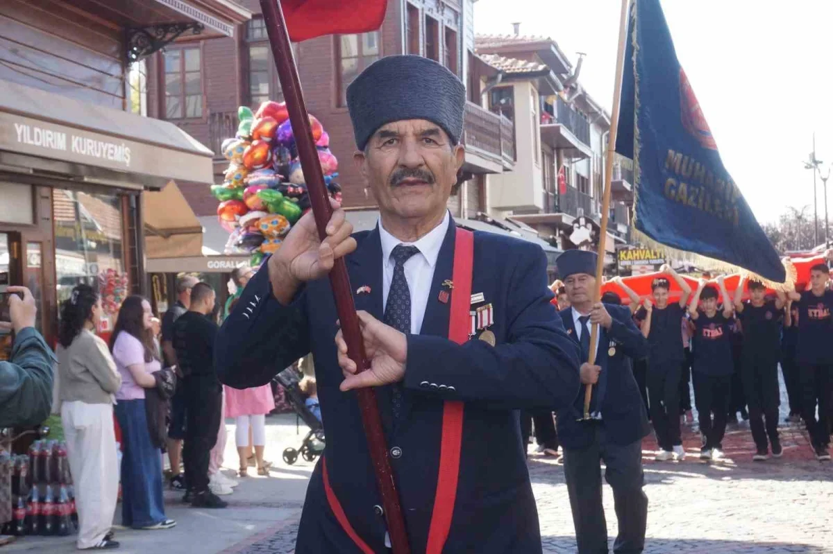 Edirne Gaziler Yürüyüşü Saraçlar Caddesi'nde düzenlendi