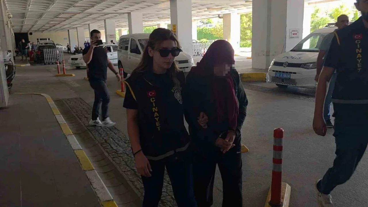 Keşan'da şüpheli ölüm soruşturmasında eş adliyeye sevk edildi