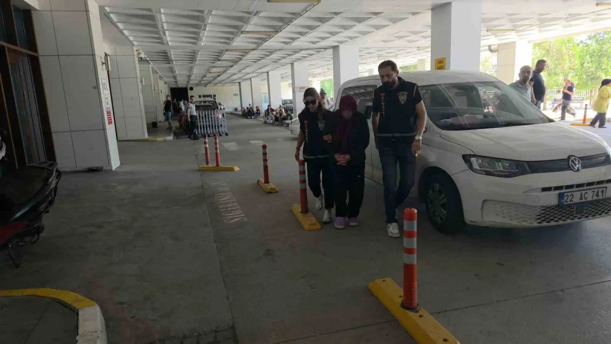 Keşan'da şüpheli ölüm soruşturmasında eş adliyeye sevk edildi