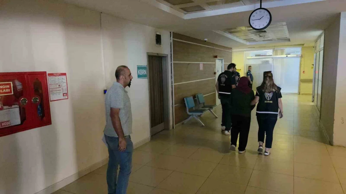 Keşan'da şüpheli ölüm soruşturmasında eş adliyeye sevk edildi