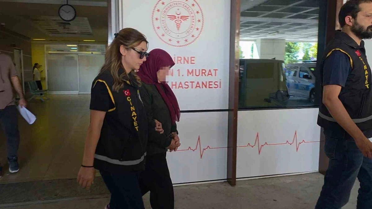 Keşan'da şüpheli ölüm soruşturmasında eş adliyeye sevk edildi