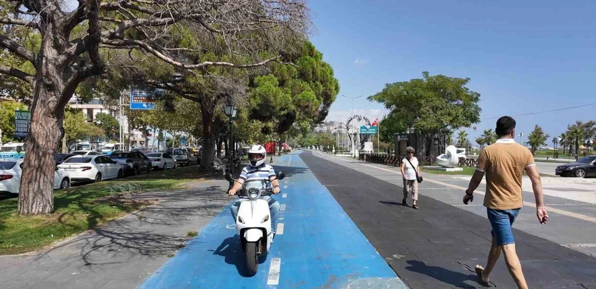 Süleymanpaşa Sahili'nde motorlu araç ihlaline 3 bin 705 TL ceza