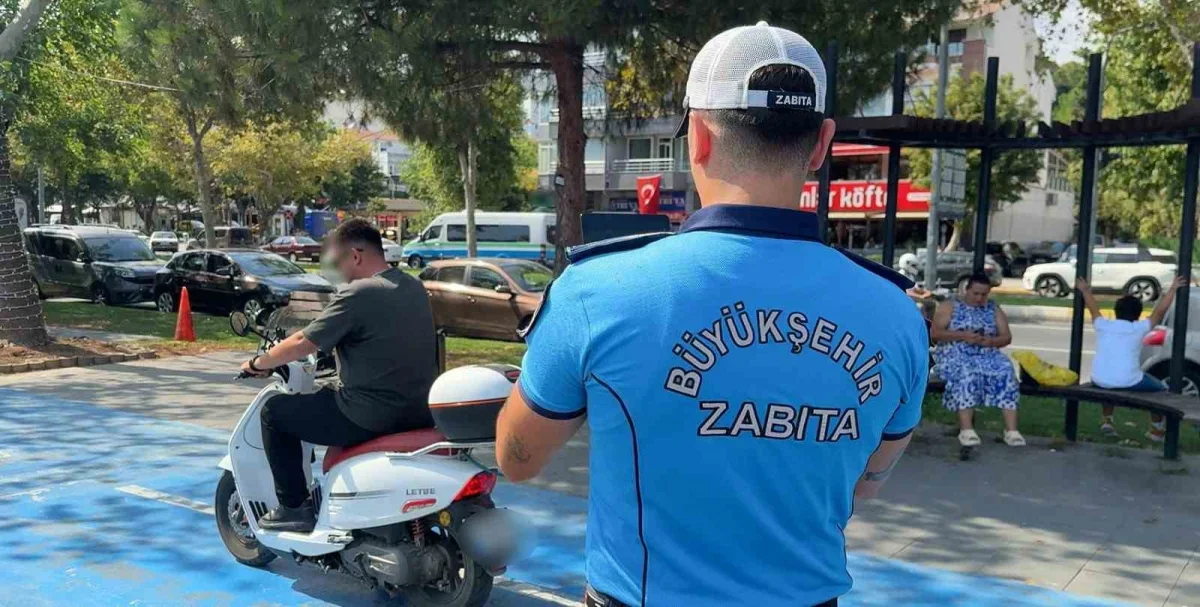 Süleymanpaşa Sahili'nde motorlu araç ihlaline 3 bin 705 TL ceza