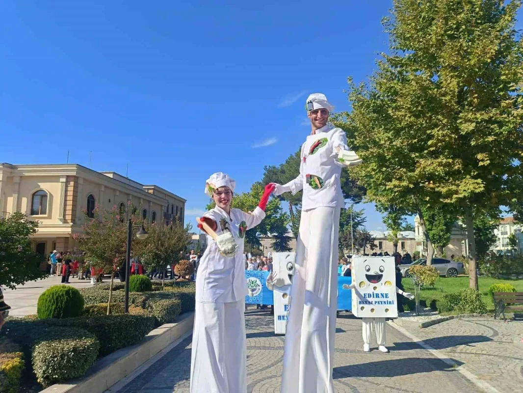 Gastro Edirne 2026 başladı: Edirne beyaz peyniri sahnede