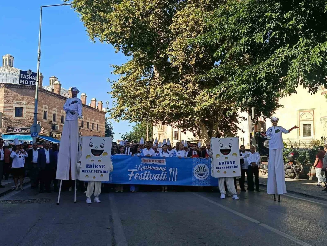 Gastro Edirne 2026 başladı: Edirne beyaz peyniri sahnede