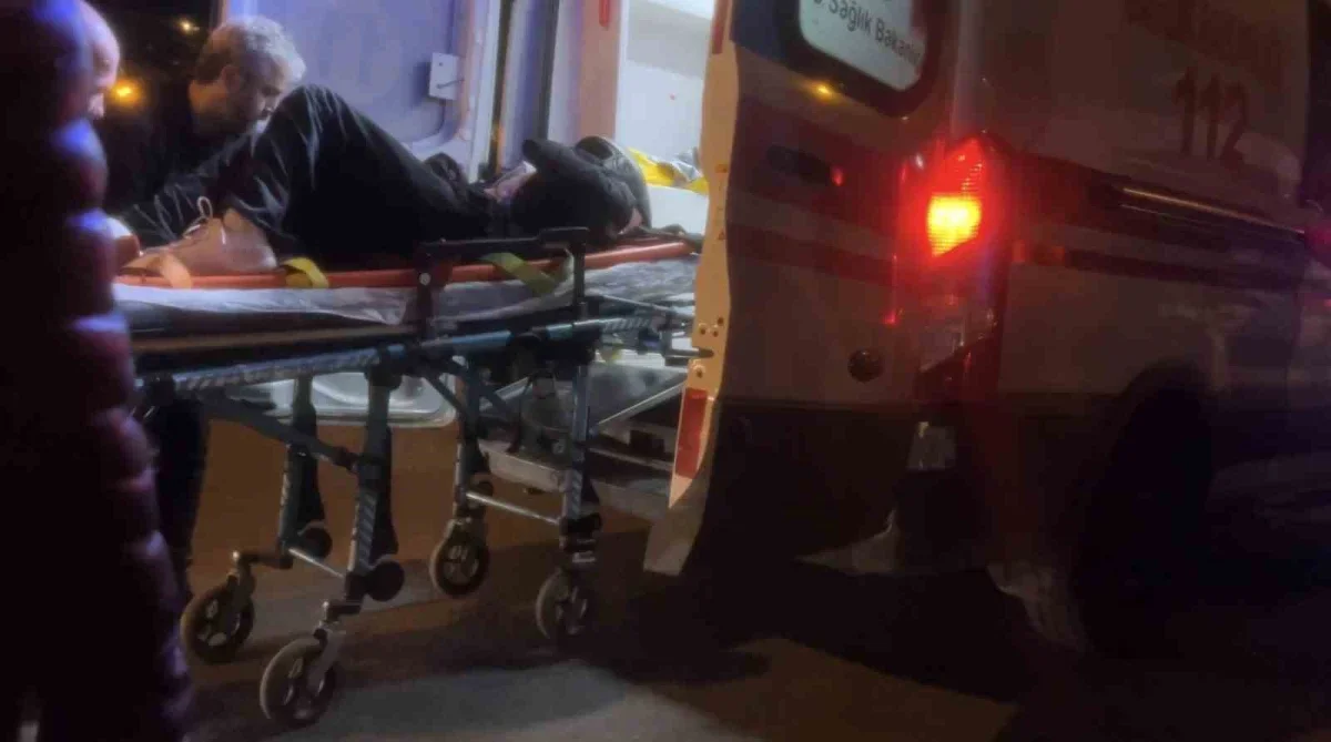 Mudanya'da motosiklet kazası: 18 yaşındaki aday sürücü ağır yaralı