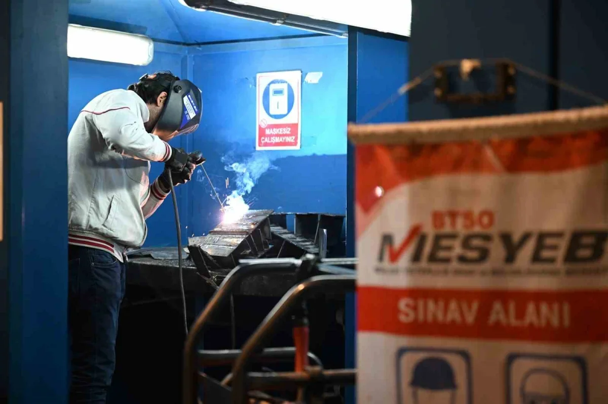 BTSO MESYEB, 135 Bin Çalışana Mesleki Yeterlilik Belgesi Verdi