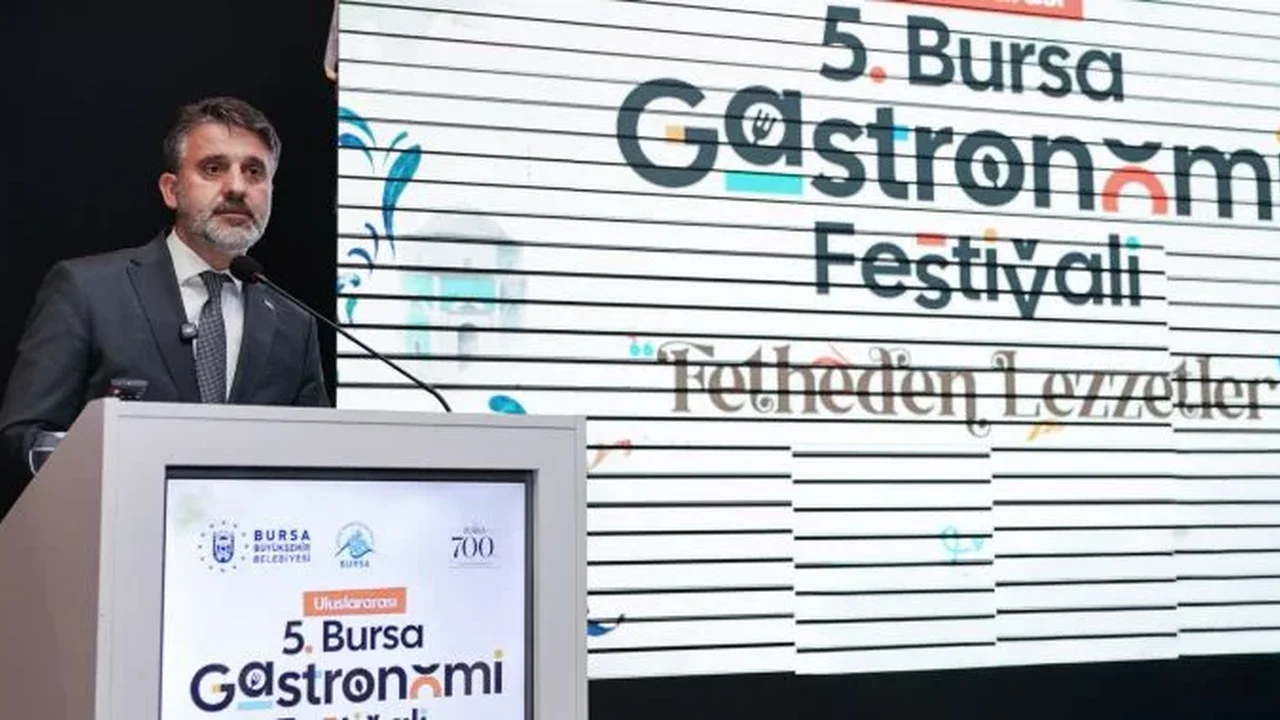 Bursa Gastronomi Festivali'nde 'Fetheden Lezzetler' gala gecesi