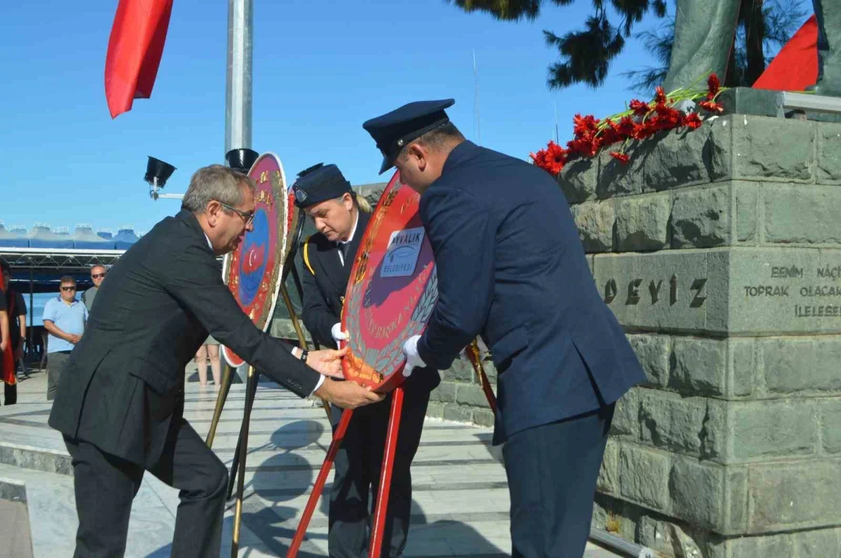 Ayvalık'ta 19 Eylül Gaziler Günü törenle kutlandı