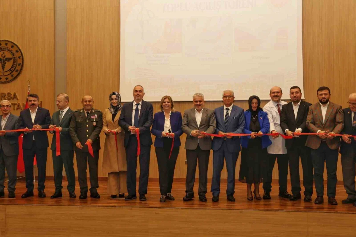 Bursa Şehir Hastanesi'nde 3 yeni hizmet birimi açıldı