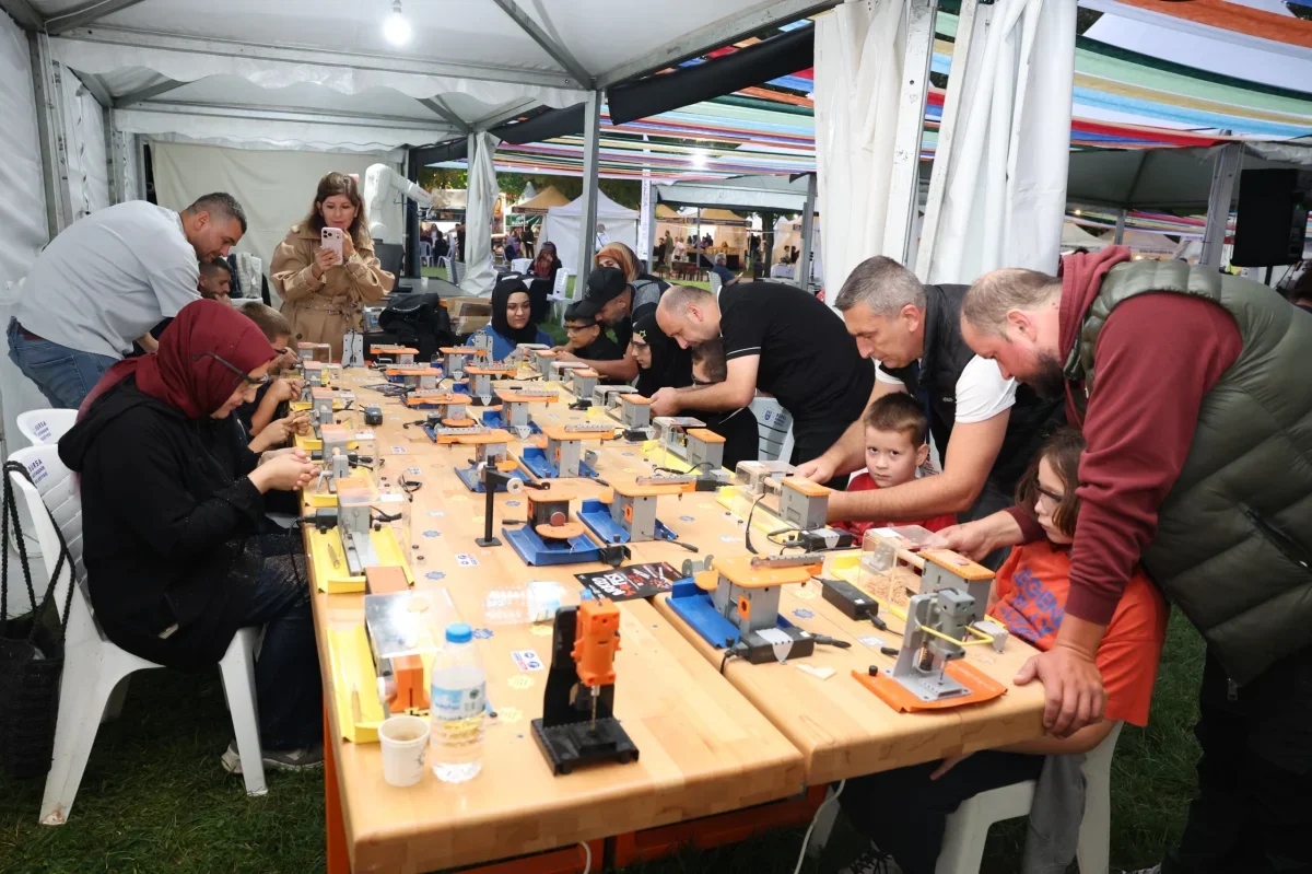Bursa Gastronomi Festivali'nde çocuklara spor ve kültür etkinlikleri