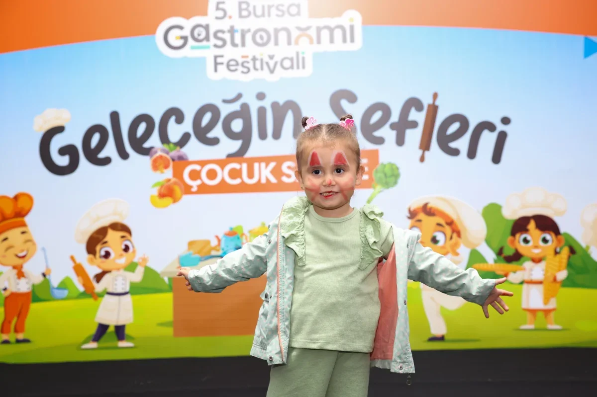 Bursa Gastronomi Festivali'nde çocuklara spor ve kültür etkinlikleri