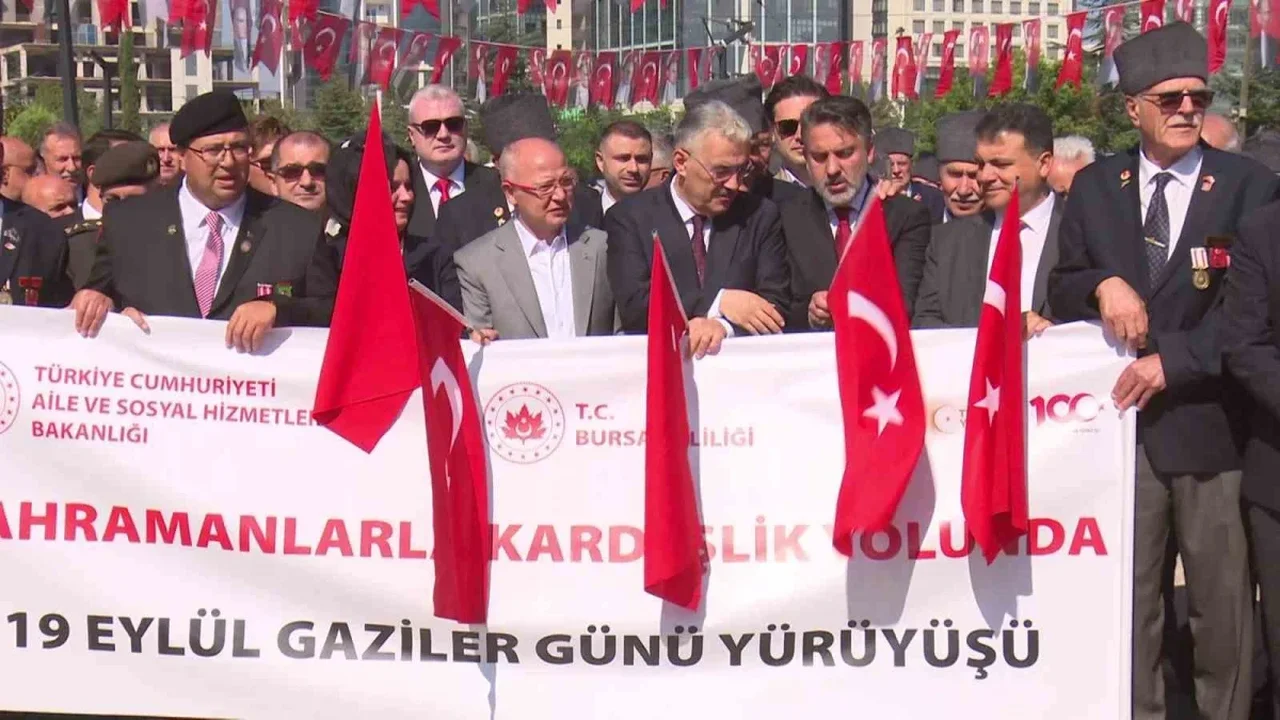Bursa'da Gaziler Günü'nde şehitler ve gaziler anıldı