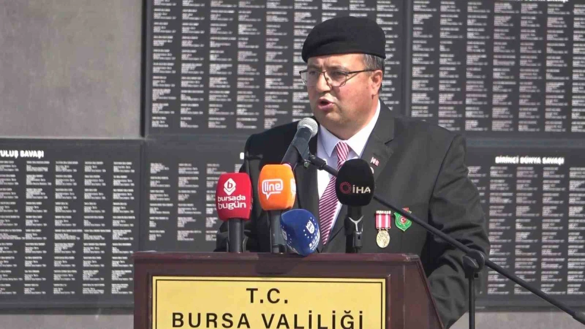 Bursa'da Gaziler Günü'nde şehitler ve gaziler anıldı