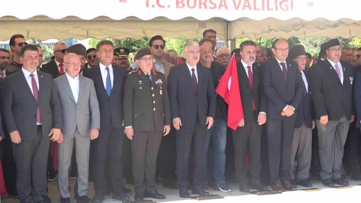 Bursa'da Gaziler Günü'nde şehitler ve gaziler anıldı