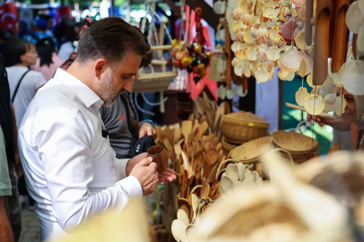 Bursa Gastronomi Festivali'nde unutulan meslekler tanıtıldı