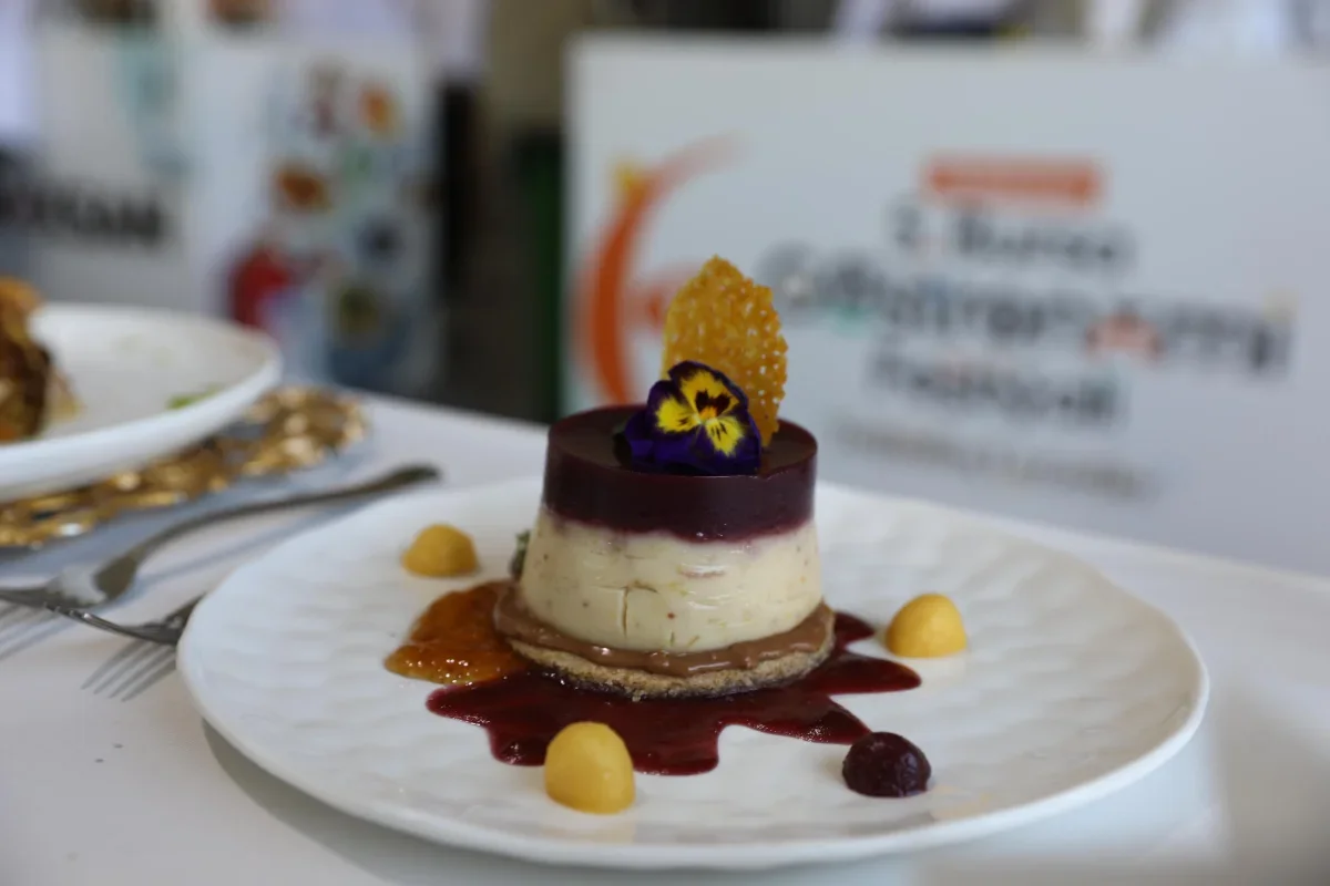 Bursa Gastronomi Festivali'nde özel gereksinimli bireyler yarıştı