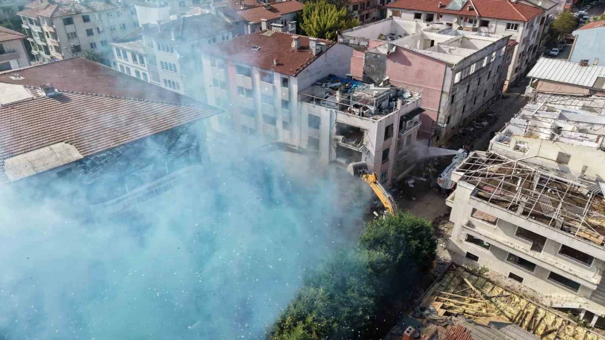 Tığcılar Mahallesi kentsel dönüşümünde 718 bölüm için yıkım başladı
