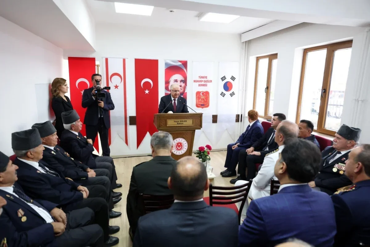 Yaşar Güler'den Gaziler Günü mesajı: Gazilik büyük onur