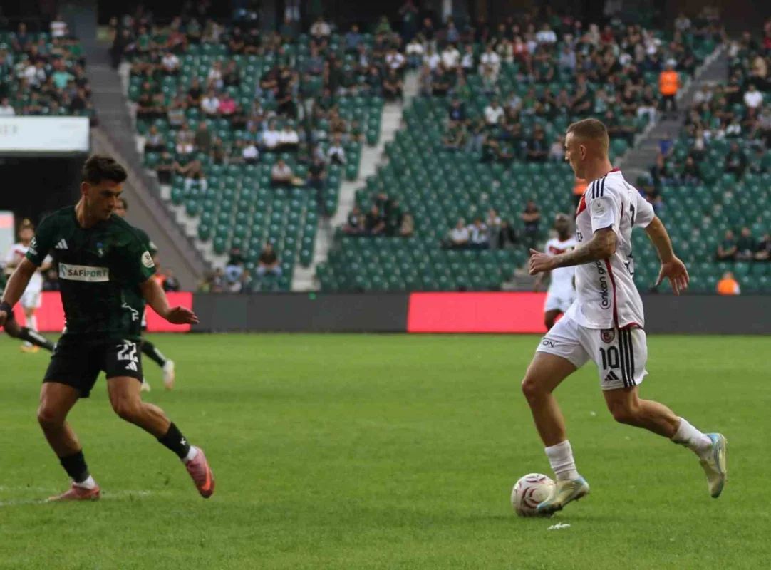Kocaelispor-Gaziantep FK maç sonucu: Berkan ve Agyei'den 2-0