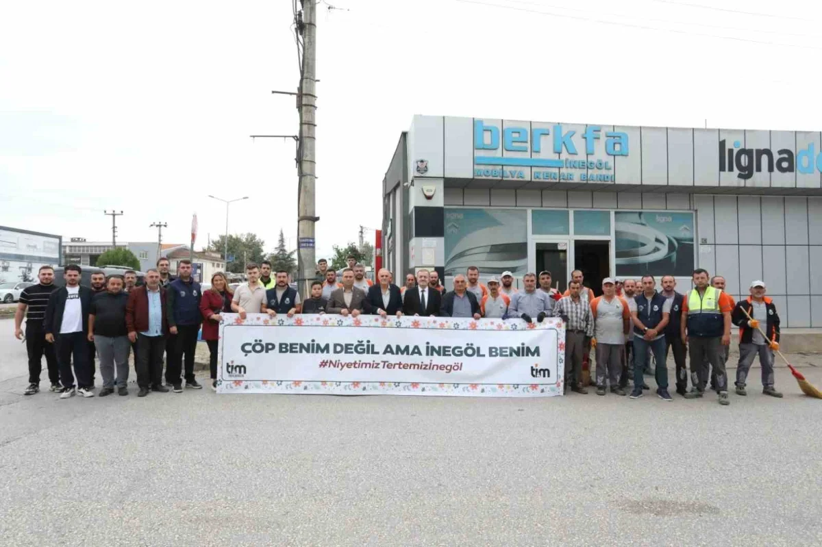 İnegöl'de temizlik seferberliği: 4 gün sürecek etkinlikler